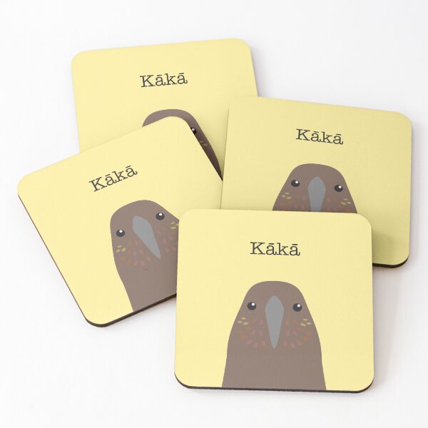Item preview, Kaka Face New Zealand Bird designed and sold by Rebeccatiana.nz.
