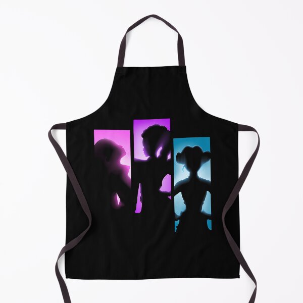 Item preview, Tri-Color Neon Silhouettes Vertical Panels designed and sold by StireTraial.