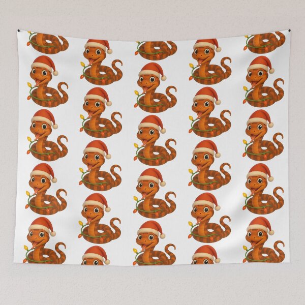 Item preview, Luces navideñas de serpiente terrestre designed and sold by Sillytoe.