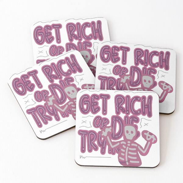Item preview, Get Rich Or Die Tryin Skeleton Money designed and sold by Loplposit.