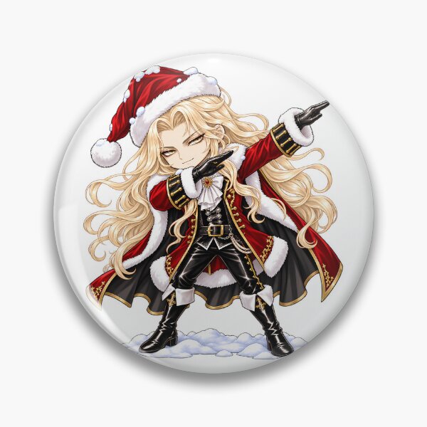 Artikelvorschau, Alucard Castlevania Weihnachts-Dabbing-Meme Selbstgefällig entworfen und verkauft von mildaclairmo.