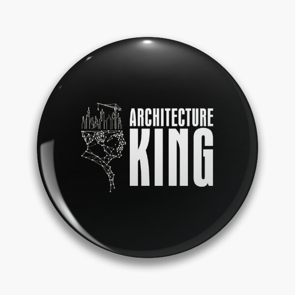 Item preview, Architecture King Design with City Skyline Head designed and sold by bluterowey.