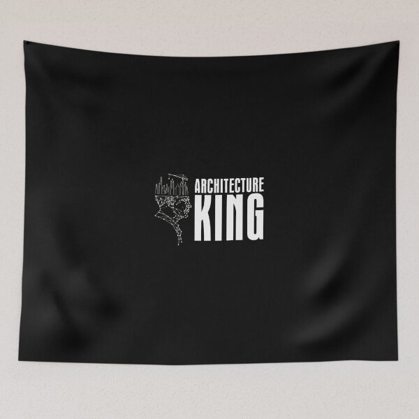 Item preview, Architecture King Design with City Skyline Head designed and sold by bluterowey.
