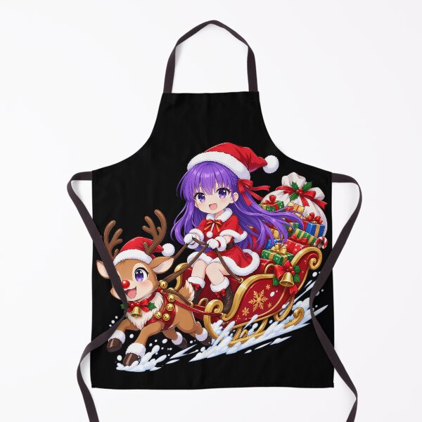 Aperçu de l'œuvre Le traîneau de Noël de Sakura Matou Fate Stay Night avec des rennes créée et vendue par mildaclairmo.