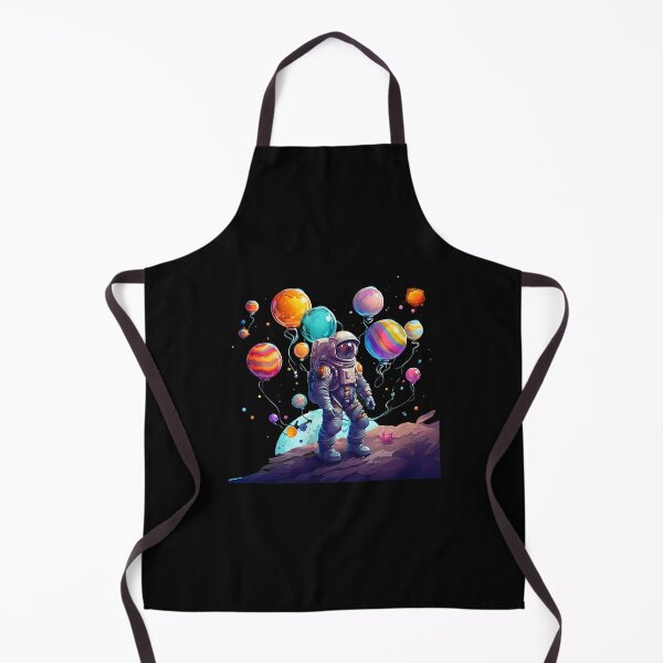 Item preview, Astronaut Balloons Space Adventure Art designed and sold by siravoloneg.
