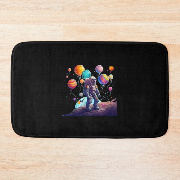 Item preview, Astronaut Balloons Space Adventure Art designed and sold by siravoloneg.
