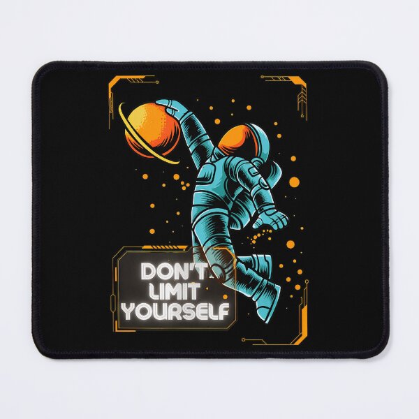 Item preview, Astronaut Dunking Planet Space Cosmic Inspirational designed and sold by bluterowey.