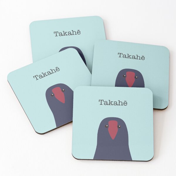 Item preview, Takahe Face New Zealand Bird designed and sold by Rebeccatiana.nz.
