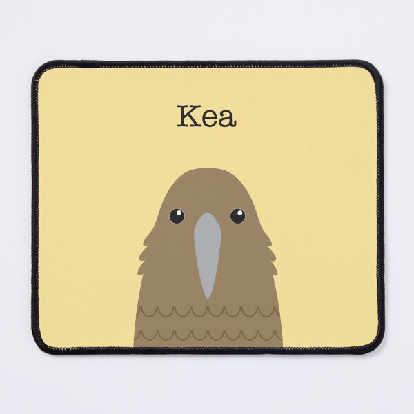 Item preview, Kea Bird Face New Zealand Bird designed and sold by Rebeccatiana.nz.