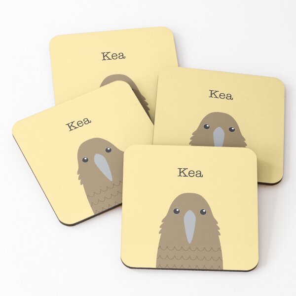 Item preview, Kea Bird Face New Zealand Bird designed and sold by Rebeccatiana.nz.