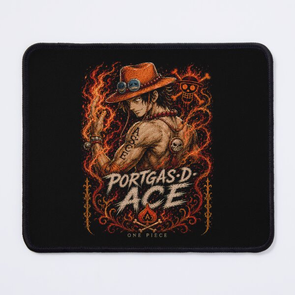 Item preview, Portgas D Ace One Piece Fire Fist Pirate Art designed and sold by SirLivy.