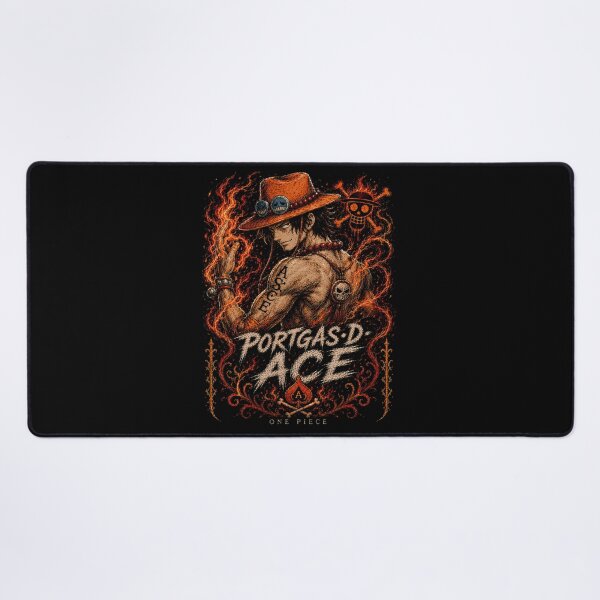 Item preview, Portgas D Ace One Piece Fire Fist Pirate Art designed and sold by SirLivy.
