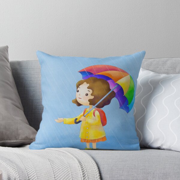 Item preview, Little Girl Walking in the Rain designed and sold by tammist.