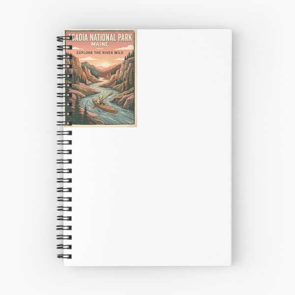 Item preview, Labrador Kayaking River Vintage Poster designed and sold by PictoVibe.