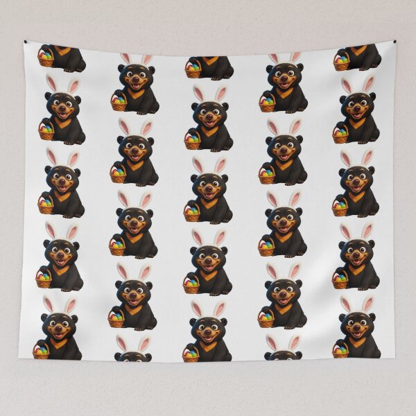 Item preview, Sun Bear Easter Bunny designed and sold by Sillytoe.