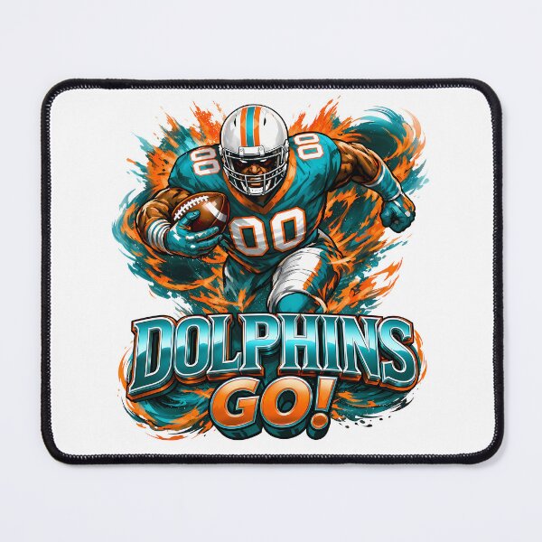 Item preview, Dolphins Go! Miami Dolphins Football Fan #0119 designed and sold by GLUVY-THEME.