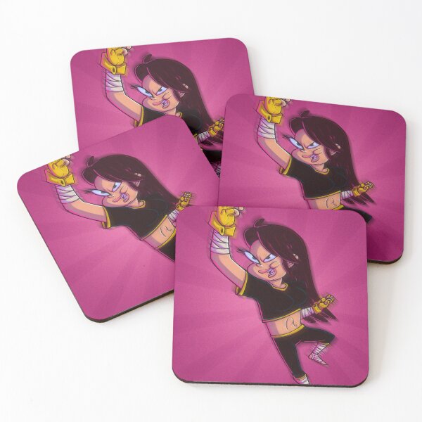 Item preview, Fierce Female Martial Arts Fighter Action Art designed and sold by GaelNoriega.