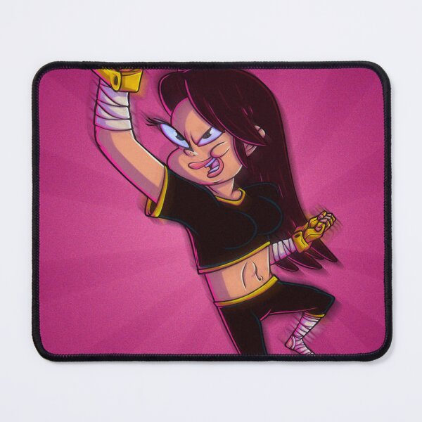 Item preview, Fierce Female Martial Arts Fighter Action Art designed and sold by GaelNoriega.