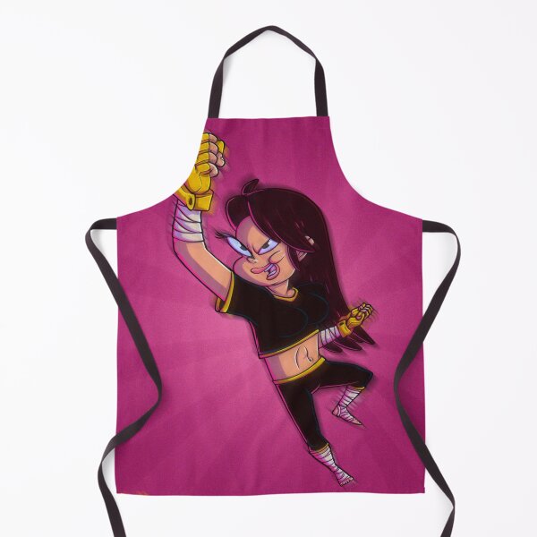 Item preview, Fierce Female Martial Arts Fighter Action Art designed and sold by GaelNoriega.
