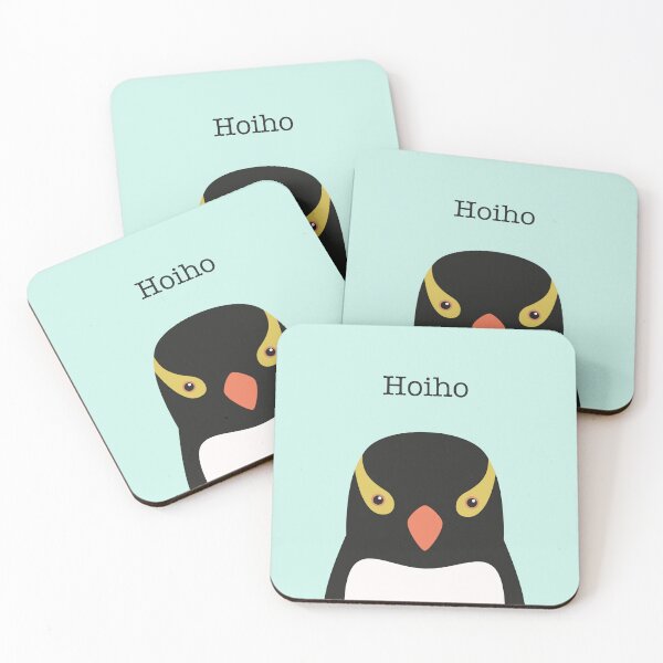 Item preview, Hoiho Face New Zealand Bird designed and sold by Rebeccatiana.nz.