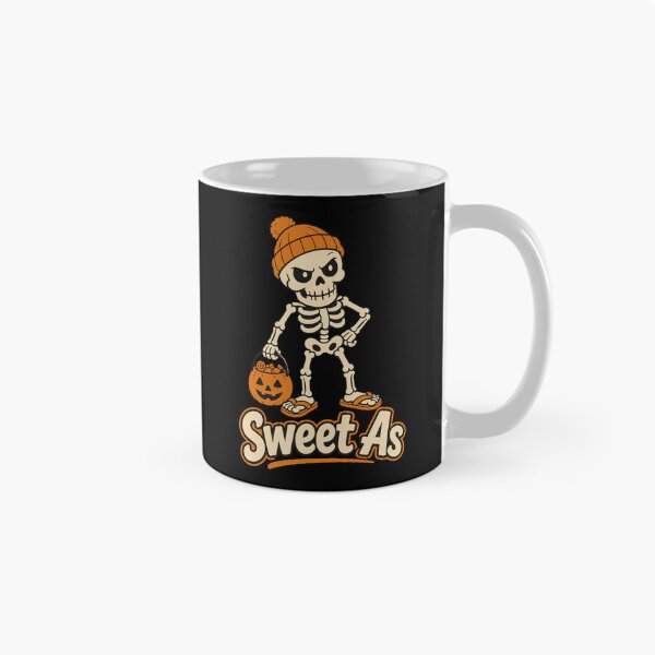 Item preview, NZ Halloween Skeleton Sweet As — Kiwi Trick or Treat designed and sold by MvuuStudio.