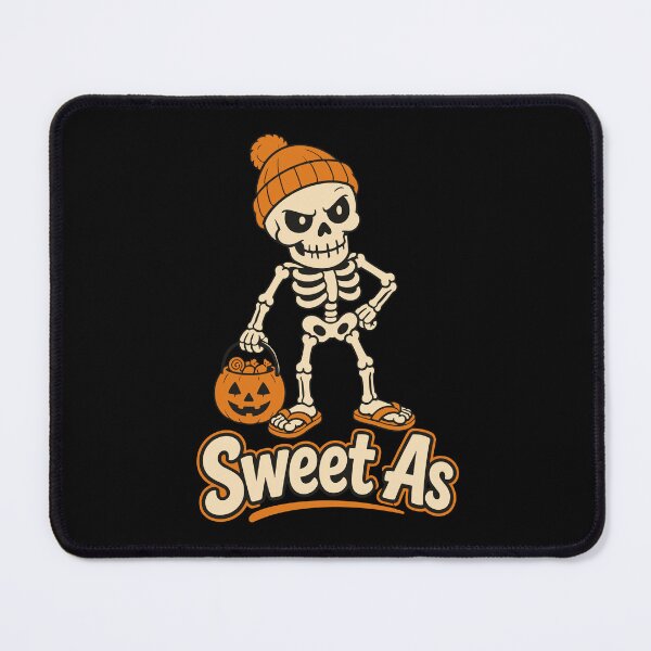 Item preview, NZ Halloween Skeleton Sweet As — Kiwi Trick or Treat designed and sold by MvuuStudio.