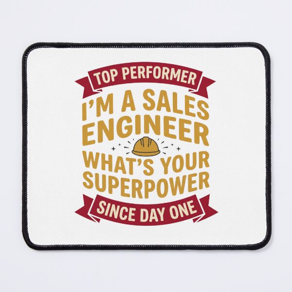 Item preview, Sales Engineer Labor Day Retro Badge Shirt - Superpower Tee designed and sold by relso.