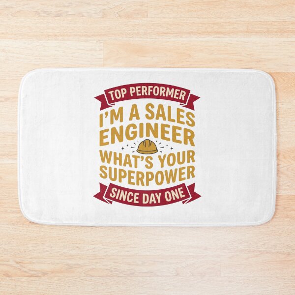 Item preview, Sales Engineer Labor Day Retro Badge Shirt - Superpower Tee designed and sold by relso.
