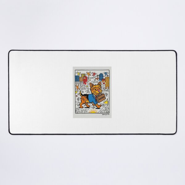 Item preview, Yorkie Businessman Pop Art designed and sold by PictoVibe.