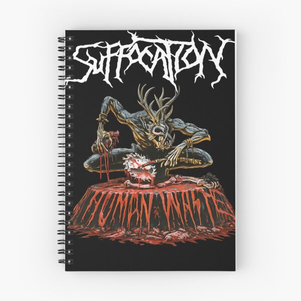 Aperçu de l'œuvre EP Death Metal Suffocation Human Waste créée et vendue par ExpressPalette.