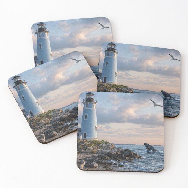 Item preview, The blue light house designed and sold by Durfee Art.
