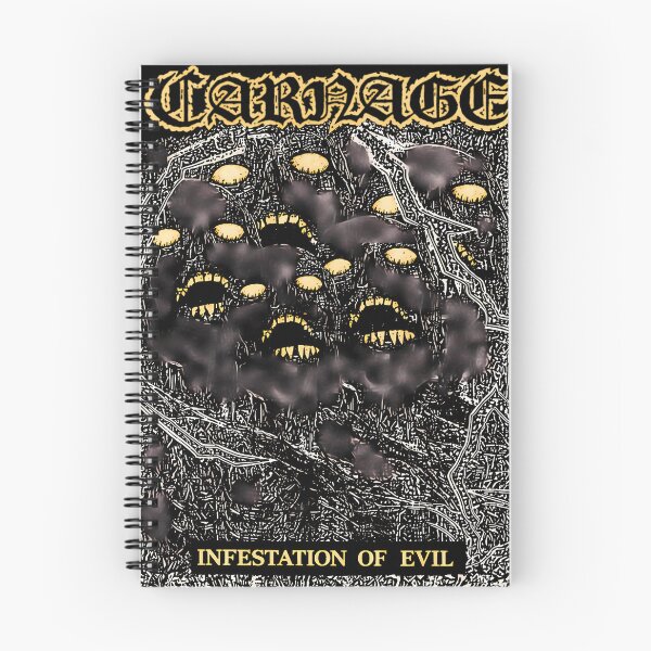 Item preview, Carnage Infestation of Evil Demo High Resolution Swedish Death Metal designed and sold by DarkPsyche.