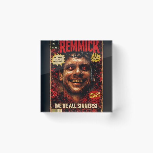 Item preview, Sinners Remmick Painted Comic Cover Print Jack O'Connell designed and sold by CharlesANelson.