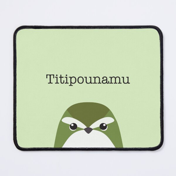 Item preview, Titipounamu Face New Zealand Bird designed and sold by Rebeccatiana.nz.