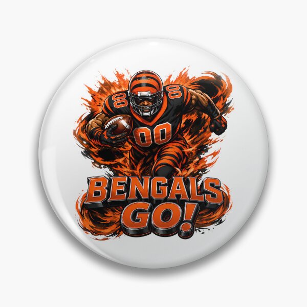 Artikelvorschau, Bengals Go! Cincinnati Bengals Football Fan #0120 entworfen und verkauft von GLUVY-THEME.