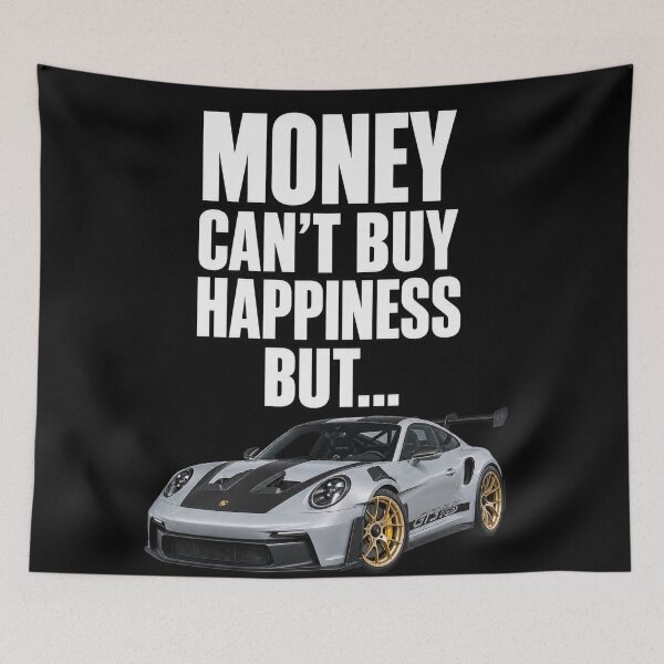 Item preview, Money Cant Buy Happiness BUT... designed and sold by RetroPlus.