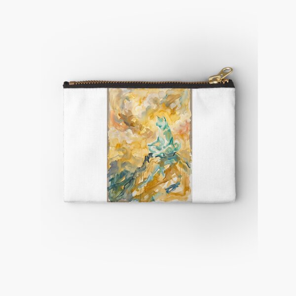 Item preview, Akita Inu Mountain Meditation Abstract Painting designed and sold by PictoVibe.