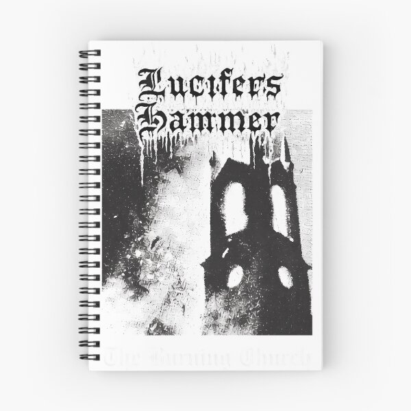 Item preview, Lucifer's Hammer The Burning Church designed and sold by RetroGalaxies.