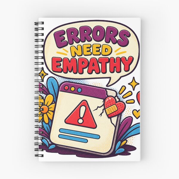 Item preview, Errors Need Empathy UX Design designed and sold by Shope Buzz.