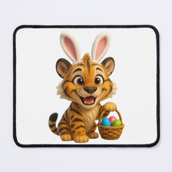 Item preview, Tiger Easter Bunny designed and sold by Sillytoe.