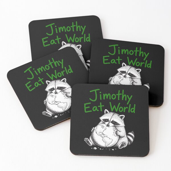 Item preview, Jimothy Eat World Raccoon Funny Animal Lover designed and sold by PaletteArc.