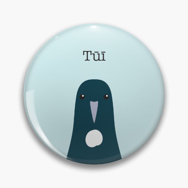 Item preview, Tui Bird Face New Zealand Bird designed and sold by Rebeccatiana.nz.