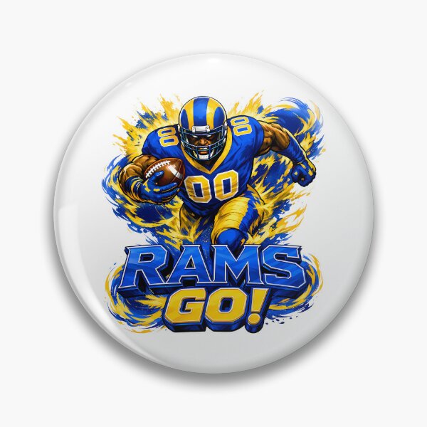 Item preview, Rams Go! Los Angeles Rams Football Fan #0121 designed and sold by GLUVY-THEME.
