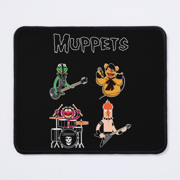 Item preview, The Muppets Punk Rock Band Kermit Animal Fozzie Beaker designed and sold by RakeshPatelArt.