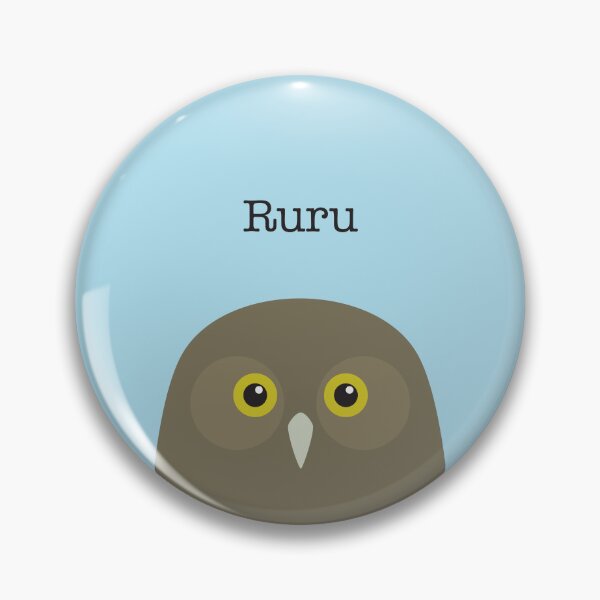 Item preview, Ruru Owl New Zealand Bird designed and sold by Rebeccatiana.nz.