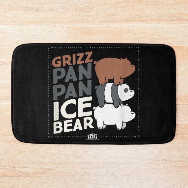Item preview, Ice Bear We Bare Bears Grizz Pan Pan designed and sold by Foxintheloart.