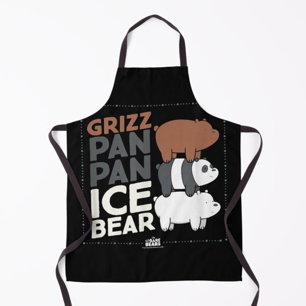 Item preview, Ice Bear We Bare Bears Grizz Pan Pan designed and sold by Foxintheloart.
