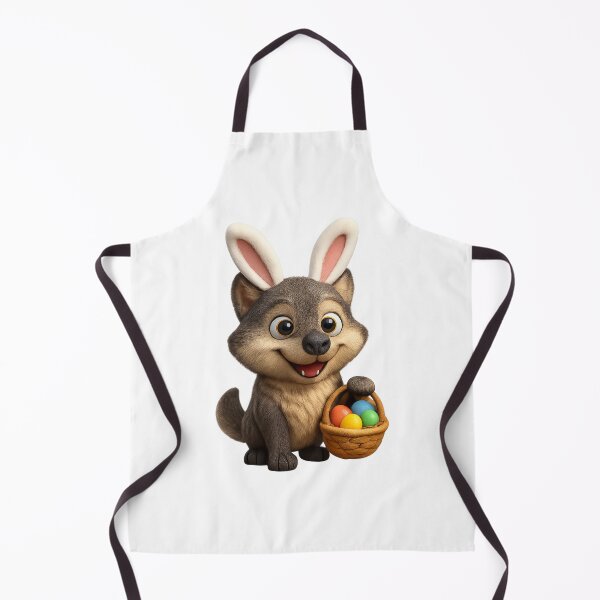 Item preview, Wolf Easter Bunny designed and sold by Sillytoe.