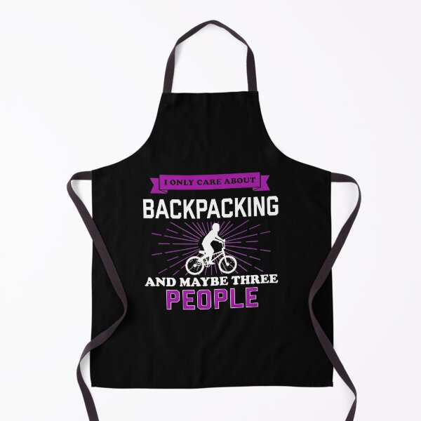 Item preview, Backpacking And Maybe Three People Funny Bicycle Retro designed and sold by vitoloda.