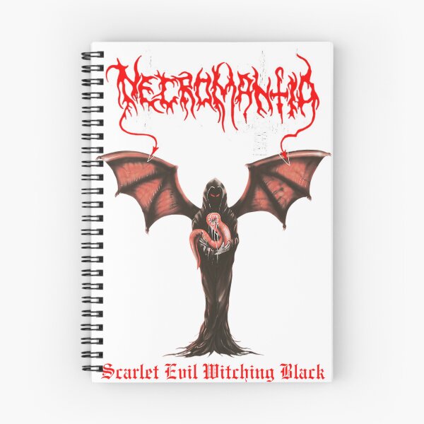 Item preview, Necromantia Scarlet Evil Witching Black High Resolution Greek Black Metal designed and sold by FormVivid.